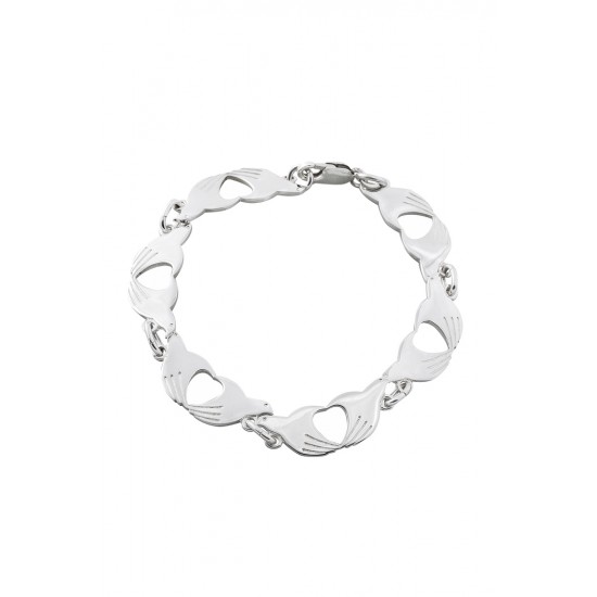 Sterling Silver Peacemaker® Six Design Bracelet