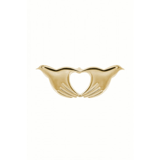  9ct Gold Peacemaker® Brooch