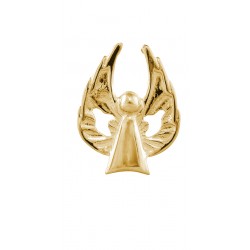 9ct Gold Angel of Peace Brooch