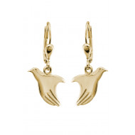 9ct Gold Peacemaker® Drop Earrings
