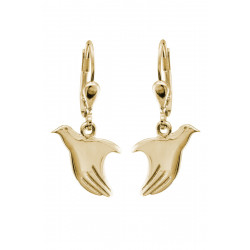 9ct Gold Peacemaker® Drop Earrings