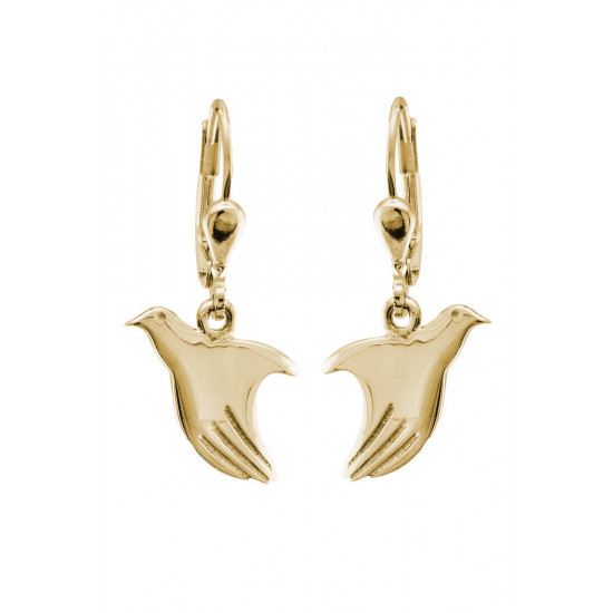 9ct Gold Peacemaker® Drop Earrings