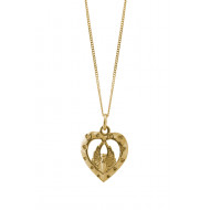 9ct Gold Loving Angel Pendant Small