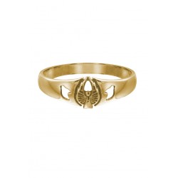 9ct Gold Angel of Peace Ring