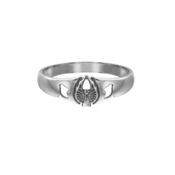 Sterling Silver Angel of Peace Ring
