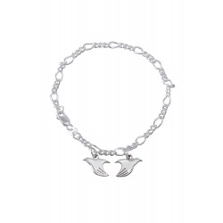 Sterling Silver Peacemaker® Charm Bracelet