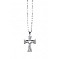 Sterling Silver Peacemaker® Cross 