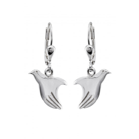 Peacemaker® Drop Earrings in Sterling Silver