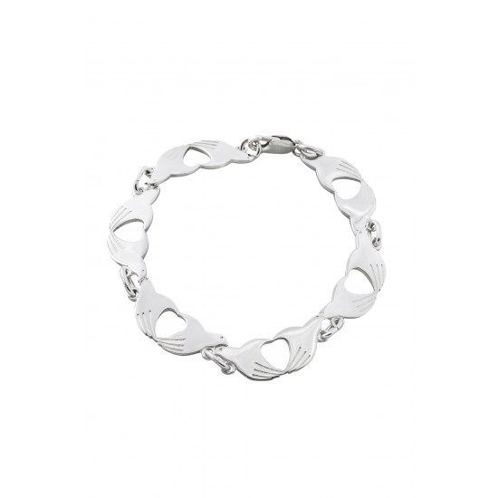 Sterling Silver Peacemaker® Six Design  Bracelet